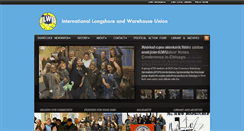 Desktop Screenshot of ilwu.org