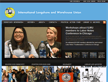 Tablet Screenshot of ilwu.org